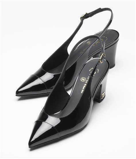 chanel slingback with bow|Chanel slingback online shop.